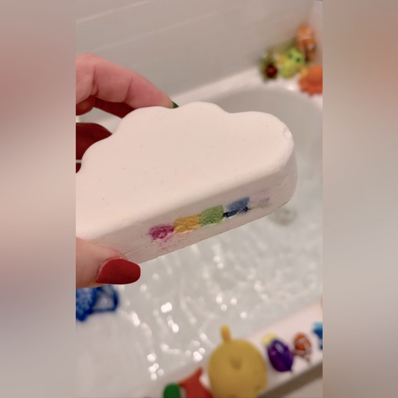 🌈☁️Rainbow-Shooting Bath Bomb Cloud ✨See Video!✨ - Picture 5 of 5